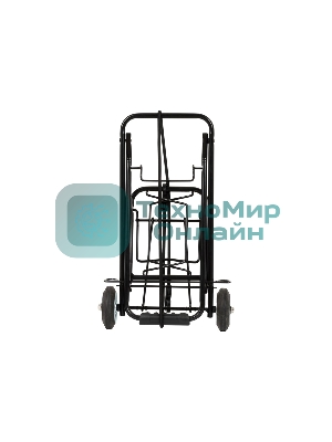 Тележка Рыжий кот BX-20ZP черная, металл. колеса, до 20 кг