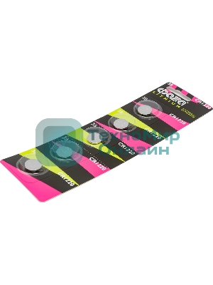 Элемент питания литиевый CR1220 3В BL-5 (блист.5шт) ФАZА 5027886