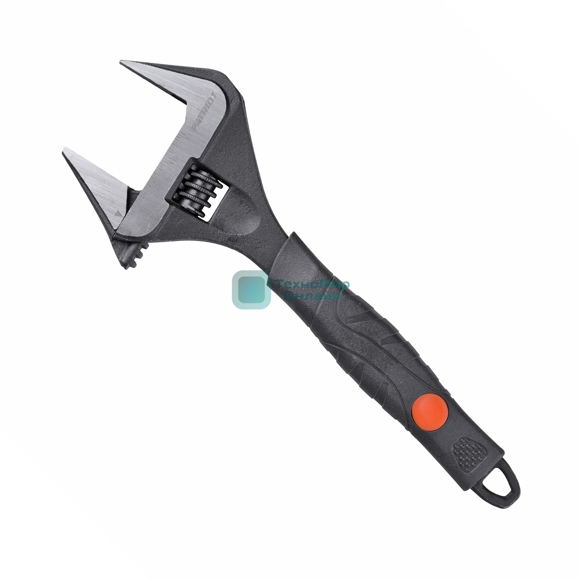 Ключ разводной Patriot TAW 214 P, Cr-V, ультратонкие губки, фосфатирование, 214 мм, зев 39 мм, облегченная конструкция