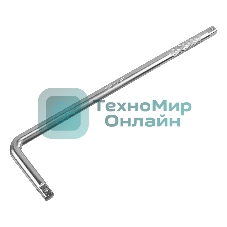 Вороток Г-образный Denzel 375x100 мм, квадрат 1/2