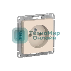 Механизм розетки 1-м СП AtlasDesign без заземл. 16А беж. SchE ATN000241