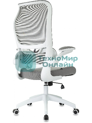 Кресло Бюрократ Sigma WH 1 серый, сетка