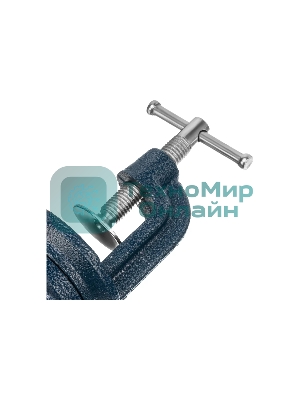 Тиски Сибртех слесарные настольные поворотные ширина рабочихгубок 65мм наковальня