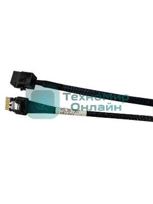 Кабель Amphenol RSL38-1067 Slimline SASx4 (SFF8654) -to- HD MiniSAS x4 (SFF8643) 100 см