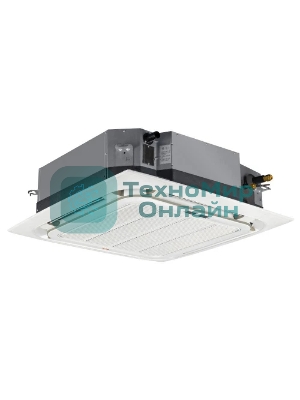 Кондиционер кассетный Neoclima NS/NU-36BT3 36000 BTU, 105 м², 41 дБ, охлаждение, обогрев, осушение, белый