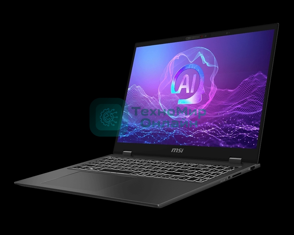 Ноутбук MSI Prestige 16 AI+ Evo B2VMG-033RU серый 9S7-15A331-033 Core Ultra 7 258V 32Gb SSD1Tb Intel Arc 140V 16