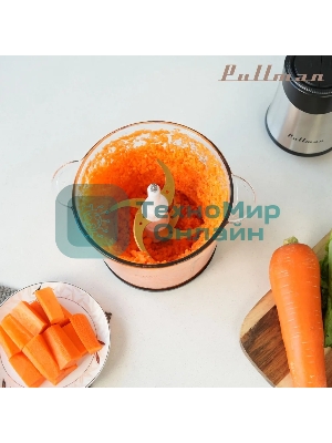 Измельчитель электрический Pullman PL-320, 1000Вт, 6 лезвий, стеклянная чаша 3 л