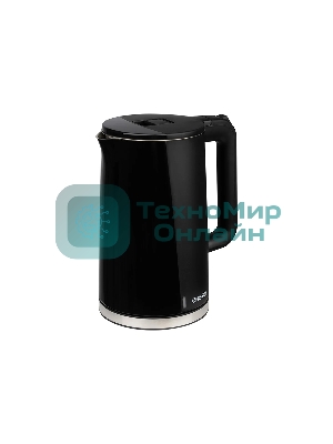 Чайник электрический Energy E-208 1.7 л,черный, двойной корпус