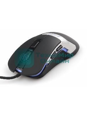 Мышь проводная Gembird MG-520 черный, 3200 dpi, USB, кнопки - 6
