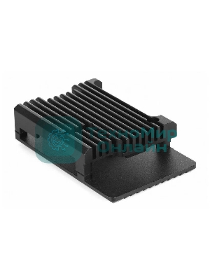 Корпус Qumo Aluminum case without fan, Raspberry Pi 3, black(RS023)