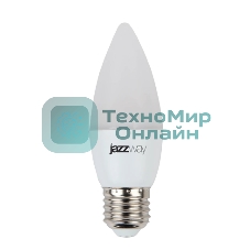 Лампа светодиодная JazzWay PLED-SP C37 7Вт свеча 5000К холодный белый E27 560лм 230В