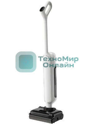 Пылесос вертикальный моющий Xiaomi Truclean W30 Pro Wet Dry Vacuum EU белый, питание от аккумулятора, 200 Вт, уборка сухая/влажная, пылесборник 0.7 л