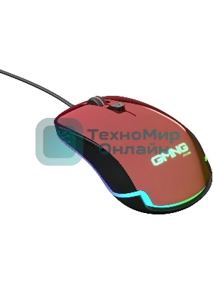 Мышь проводная GMNG 850GM красный, 7200 dpi, USB, кнопки - 6