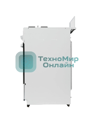 Плита комбинированная Flama RK 2201 W белый, конфорок 2 газовых и 2 электрических, духовка 50 л, 50 см x 85 см x 54 см