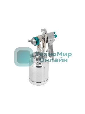 Краскораспылитель Stels -AS 702 НP профессиональный, всасывающего типа, сопло 1,8 мм и 2,0 мм 57364