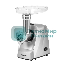 Мясорубка электрическая Polaris PMG 1854 RUS графит, 1800 Вт, 2.0 кг/мин, реверс, защита от перегрузки, насадки - 7