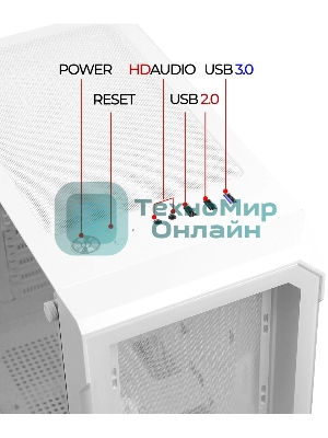 Компьютерный корпус Ginzzu CL130 ATX