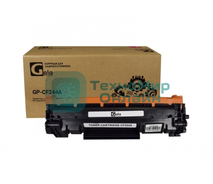 Картридж лазерный GalaPrint GP-CF244A (№44A) черный (1000 стр.) для HP LaserJet Pro M28a/M28w/M15a/M15w