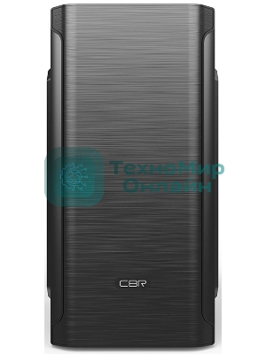 Компьютерный корпус CBR mATX Minitower MX10, c БП PSU-ATX400-08EC (400W/80мм), 2*USB 2.0, HD Audio+Mic, черный