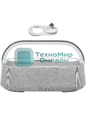 Портативная колонка BBK BTA2010 серый 10W 1.0 BT 10м 1800mAh