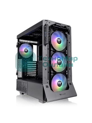 Компьютерный корпус Thermaltake Ceres 500 TG ARGb черный без БП ATX 4x140мм 2xUSB3.0 1xUSB3.1 audio bott PSU