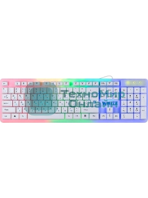 Клавиатура проводная Defender GK-172, USB, белый