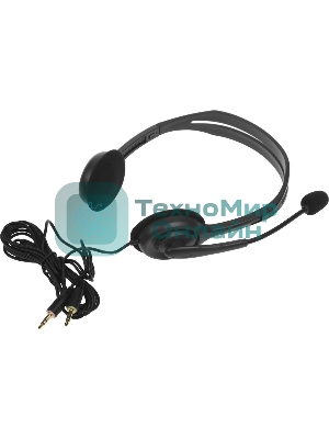 Гарнитура проводная Logitech Headset H110 grey (981-000472/981-000271)