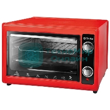 Мини-печь Delta D-0122 красная