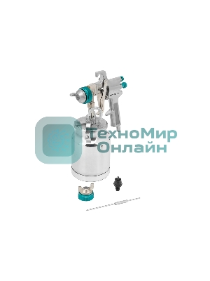 Краскораспылитель Stels -AS 702 НP профессиональный, всасывающего типа, сопло 1,8 мм и 2,0 мм 57364