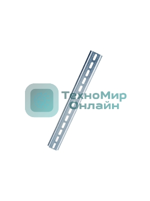 Рейка DIN перфорированная L300 с инд. ШК PROxima EKF adr-30-x