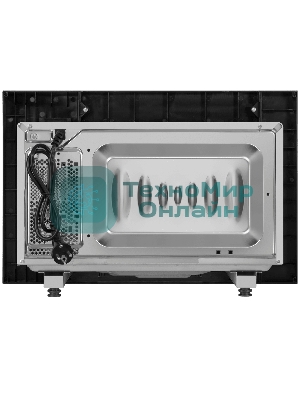 Микроволновая печь встраиваемая Maunfeld JBMO820GS01 нержавеющая сталь, 20 л, 1080 Вт, переключатели - поворотный механизм/кнопки