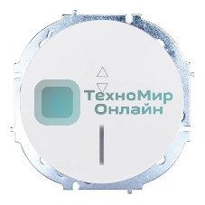 Выключатель проходной 1-кл. СП OSEN 10А IP20 с подсветкой механизм бел. LEZARD 743-0288-114