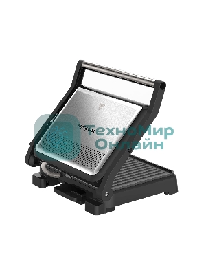 Гриль электрический Topdevice EG1/2200 Вт/0-240 °C/раскрытие на 180 °C/несъемные панели/черно-серебристый (TDSEG001_BK)