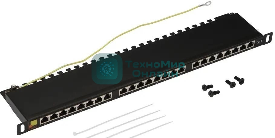 Патч-панель Lanmaster LAN-PPC24S6 19