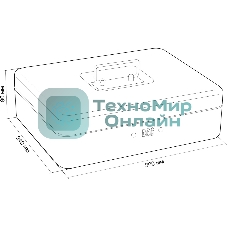 Ящик для денег без номинала Cactus CS-DCB-004 90x300x240 графитовый