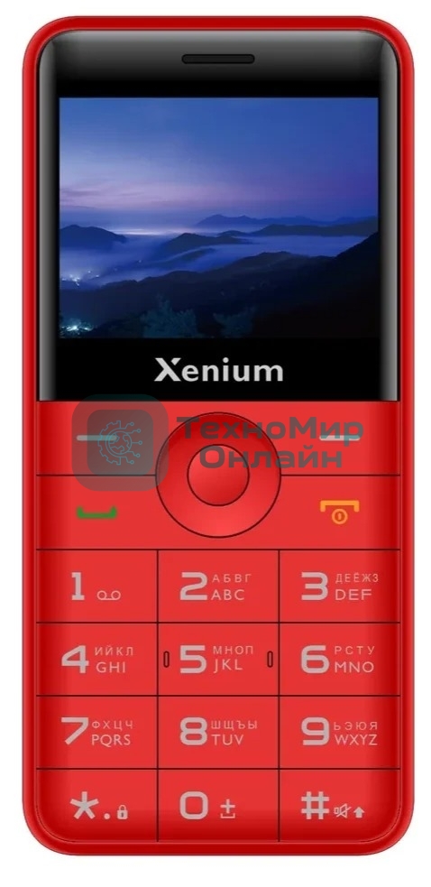 Мобильный телефон Xenium X700 красный