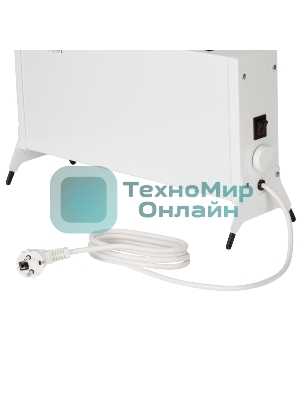 Конвектор СОКОЛ Такса 60-0121, белый, 1000 Вт, 15 м2, механический термостат