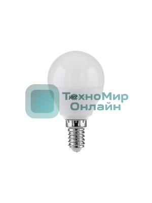 Лампа светодиодная JazzWay PLED-SP-G45 7Вт шар 3000К теплый белый E14 540лм 230В