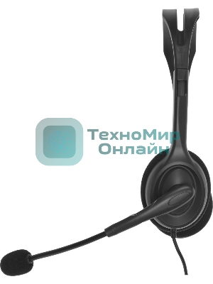 Гарнитура проводная Logitech Headset H110 grey (981-000472/981-000271)