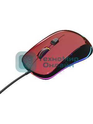 Мышь проводная GMNG 850GM красный, 7200 dpi, USB, кнопки - 6