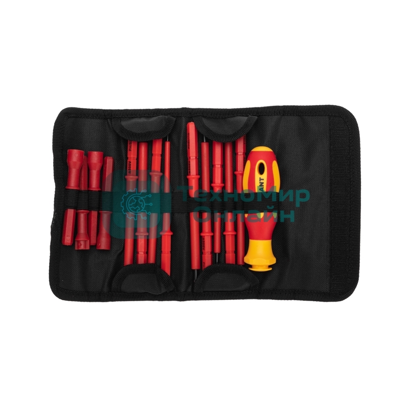 Набор отверток диэлектрических Rexant, 14 предметов