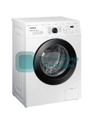 Стиральная машина Samsung WW60AG4S00CE/LD белая, загрузка фронтальная 6 кг, 1000 об/мин., класс: A