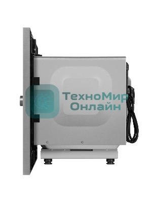 Микроволновая печь встраиваемая Maunfeld JBMO820GS01 нержавеющая сталь, 20 л, 1080 Вт, переключатели - поворотный механизм/кнопки