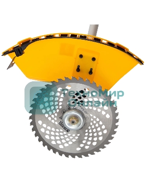 Триммер Denzel DT 43 бензиновый 43см3 2.5 лс. неразъемная штанга состоит из 2 частей