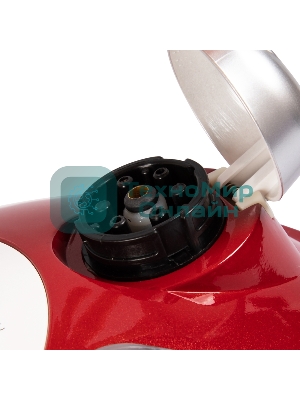 Отпариватель Endever Odyssey Q-9 красный/белый, 2500 Вт, 90 г/мин, 2300 мл