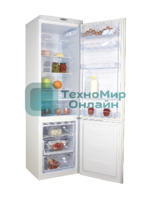 Холодильник DON R-295 NG нерж сталь двухкамерный 259/101л морозилка снизу