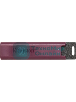 Флешка USB Kingston DataTraveler Max (DTMAXA/1TB), 1Tb, USB 3.2 Gen 2, R/W 1000/900, бордовый
