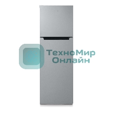 Холодильник Бирюса Б-M6139 серый металлик двухкамерный 240/80л морозилка сверху, автоматическое оттаивание