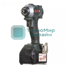Профессиональный бесщеточный винтоверт аккумуляторный KLPRO KLDV18BH-50 (18В, Li-ion-2шт, 5.0А·ч, 220Нм, 2 скорости, подсветка,З/У,в кейсе)