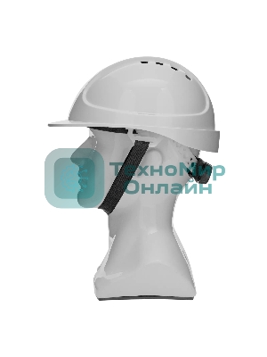 Каска защитная ударопрочная Denzel ABS/PC, плавная регулировка, модель 